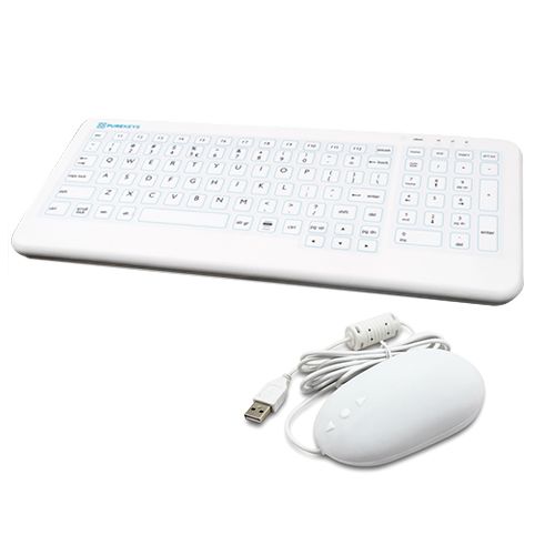 Purekeys Wired Keyboard and Mouse